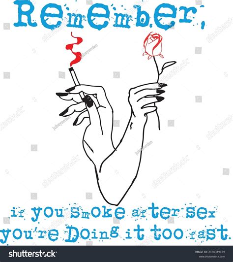 remember you smoke after sex your stock vector royalty free 2136349169 shutterstock