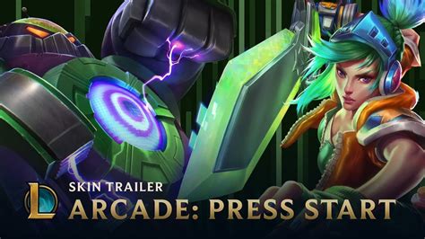Arcade 2015 Press Start Skins Trailer League Of Legends Youtube