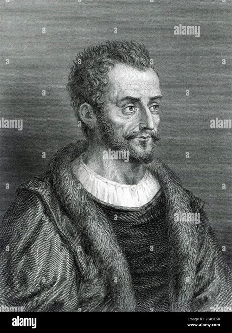 Pierre De Ronsard 1524 1585 French Poet Stock Photo Alamy