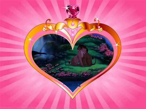 Simba And Nala Disney Valentines Tag Fan Art 34477594 Fanpop