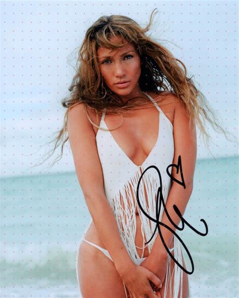 Jennifer Lopez Autograph Signed Photo X Movie Autographed Etsy
