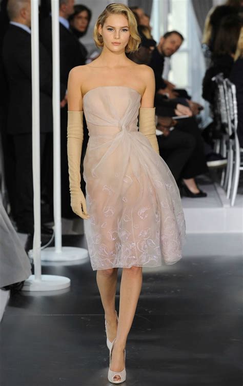Christion Dior Couture Wedding Dress For Reception Spring 2012