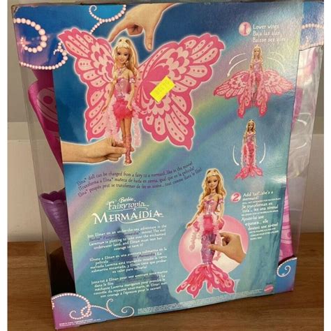Muñeca Elina Barbie Fairytopia Mermaidia J6060 Barbiepedia