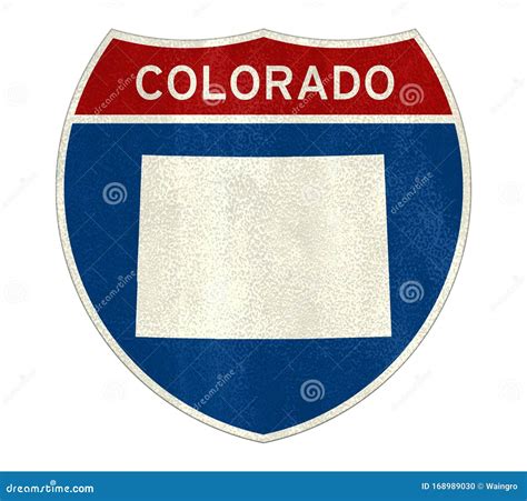 Colorado State Interstate Road Sign Editorial Image Image Of Sign