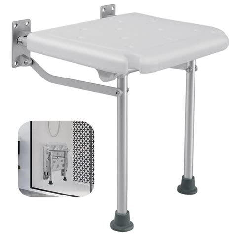 Folding Shower Seat Wall Mounted Fold Down Shower Bench With Shower