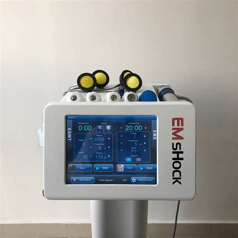 Electric Muscle Stimulation Shockwave Emshock Equipment For Physiotherapy Equipment China
