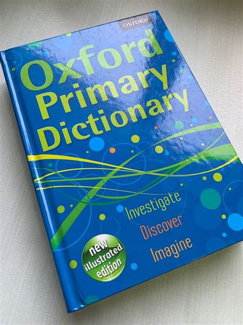 Oxford Primary Dictionary Hobbies And Toys Books And Magazines