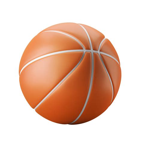 ilustração de ícone 3d de esporte de basquete bonito 10881314 PNG