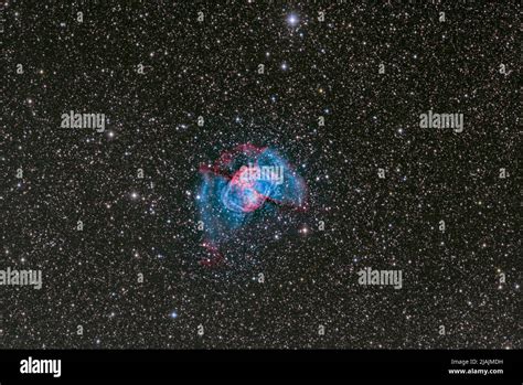 Dumbbell Nebula Messier 27 Stock Photo Alamy