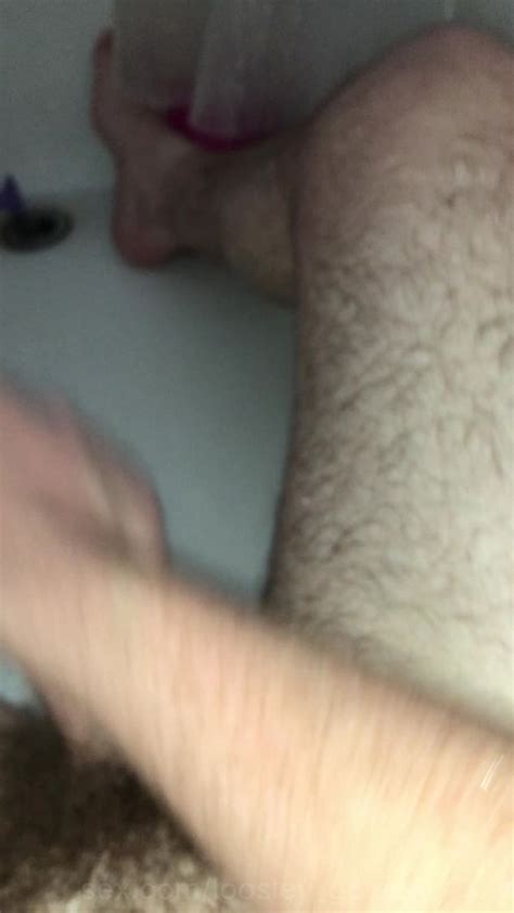 Loosley Goosey Haven’t Taken All 8 Inches In A Long Time Cum Solo Male Dildo Shower Gay
