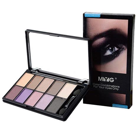 Buy Hot Brand Makeup 10 Warm Color Matte Eyeshadow Palette Nude Eye