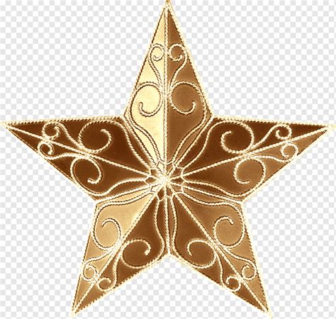 Estrellas Doradas Estrella Tridimensional Modelo Png Pngwing