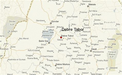 Debre Tabor Location Guide