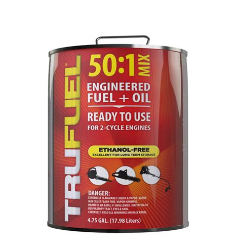 Premixed 501 Fuel For 2 Cycle Engines Trufuel Premixed 2 Cycle Fuel
