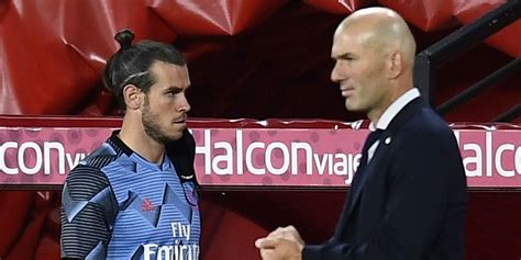 Zinedine Zidane Gareth Bale Menolak Main Melawan Manchester City