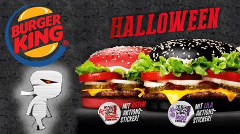 Halloween Burger King Whopper Black Burger Red Burger Taste Test