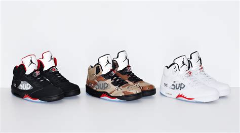 Supreme Angelo Baque Air Jordan 5 Release Sneaker Bar Detroit