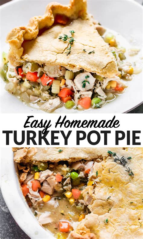 Turkey Pot Pie Easy Leftover Turkey Recipe Well Plated