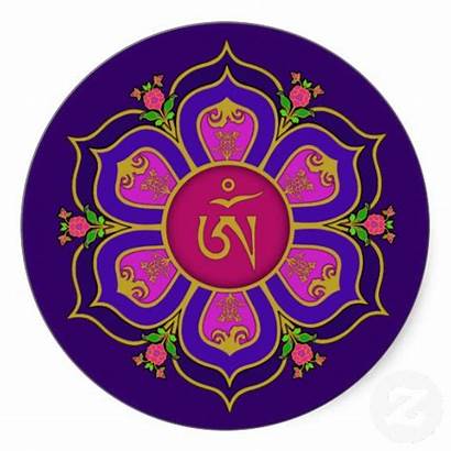 Tibetan Mandala Om Symbol Lotus Healing Rites