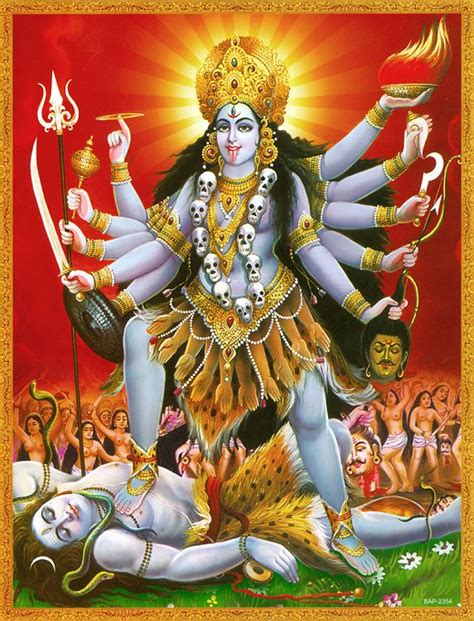 Pin On Kali The Hindu Goddess Divine Mother Yet Fierce Warrior