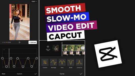Smooth Slow Motion Video Editing In Capcut Capcut Slow Motion Edit