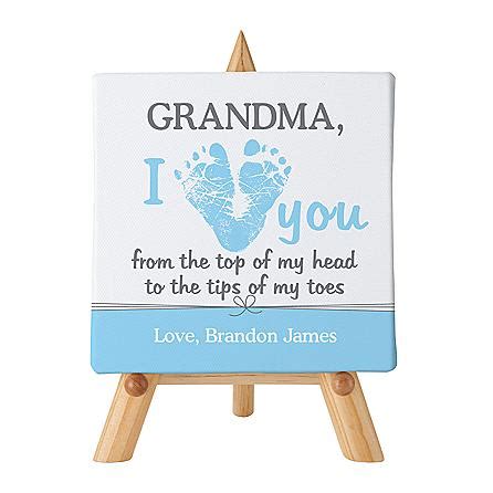 Collaborate with your siblings to create a set of custom prints of each grandchild for grandma. First Time Grandma Gifts - Top 20 Gifts for the Proud New ...