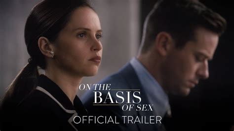 on the basis of sex official trailer full hd 2018 youtube