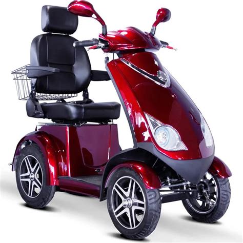 Four Wheel Luxury Electric Mobility Scooter Senior Citizen Adults 4