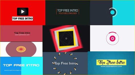 After Effects Templates Free Download Cc Of top 10 Free 2d Intro