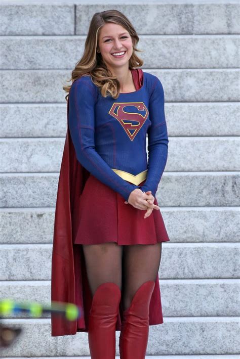 melissa benoist supergirl set in vancouver september 12 2016 celebs today