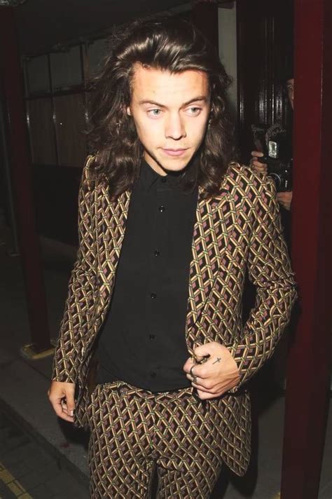 Harry Styles The Fuck Can Harry Please Wear This Iconic Gucci Suit