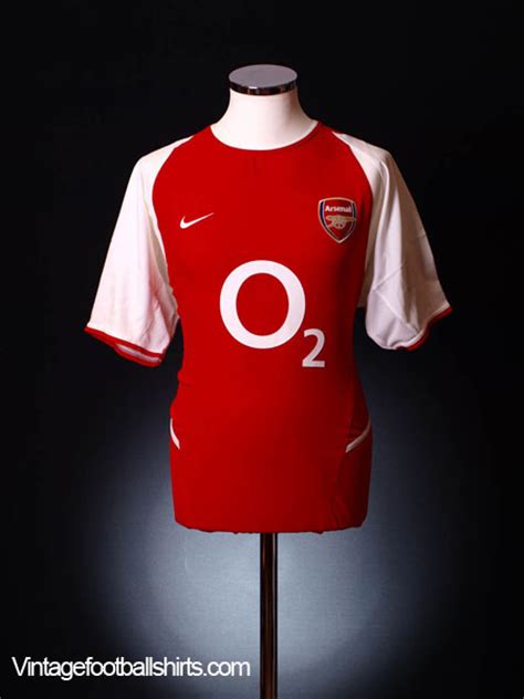 2002 04 Arsenal Home Shirt Xlboys