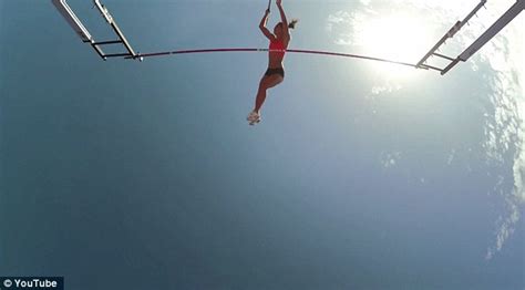 Allison Stokke Takes Viewers On A Pole Vault Ride With Gopro Camera