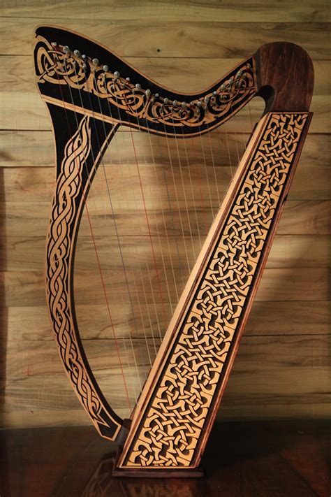 Celtic Harp Of King Arthur 22 Strings Mystical Ts Of Etsy In