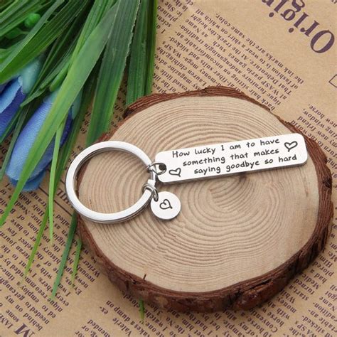 You don't want it to happen. ENSIANTH Goodbye Gifts saying goodbye Keychain Going Away ...