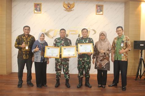 Satker Korem Wkt Kembali Raih Penghargaan Sekaligus Pada KPPN Bekasi Award Semester II TA