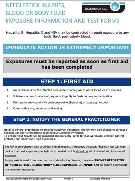 • viral hepatitis infection is often asymptomatic. Image result for needle stick injury steps | Needlestick ...