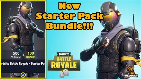 New Rogue Agent Starter Pack Gameplay Fortnite Battle Royale Youtube