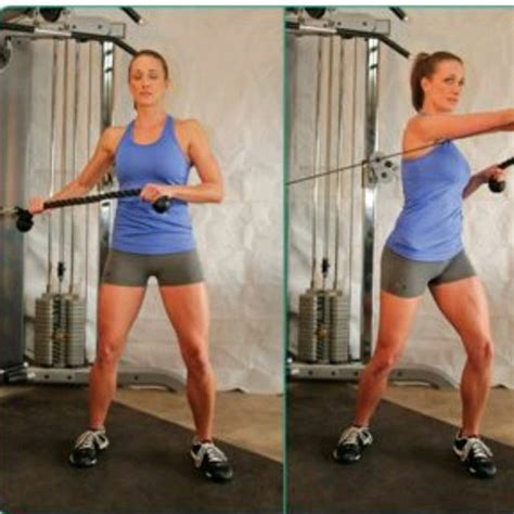 Cable Horizontal Chop By Janice C Exercise How To Skimble