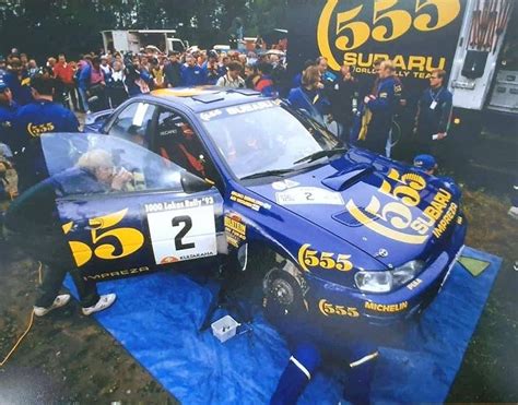 1993 1000 Lakes Rally A Vatanen 2nd Oa Subaru Wrc Subaru Impreza