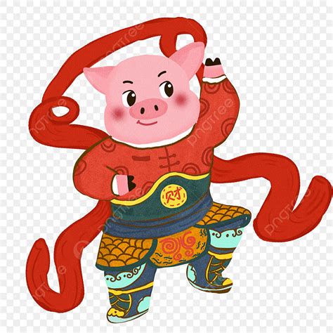 돼지 새해 봄 일러스트 축제 랜턴 돼지의 해 중국 관습 시앙 Png 일러스트 및 Psd 이미지 무료 다운로드 Pngtree