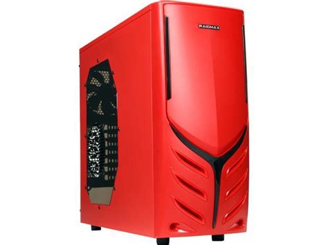 Raidmax Viper Atx 321wr Red Computer Case Neweggca