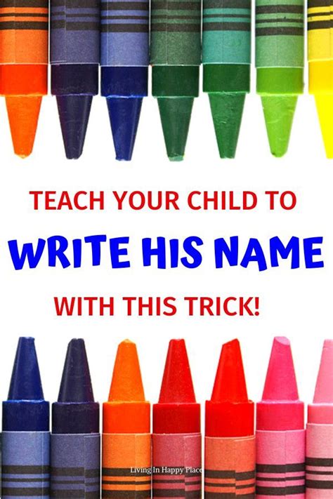Help Your Preschooler Practice Name Writing With This Trick This Trick