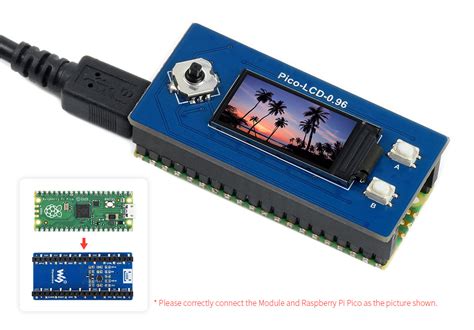 Inch Lcd Display Module For Raspberry Pi Pico K Rgb Colors