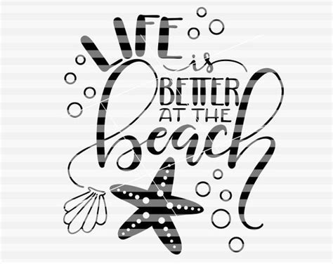 all she does is beach beach beach svg pdf dxf hand etsy sea world how to draw hands