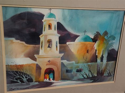 Creative watercolor and mixed media: ROY E. SWANSON Arizona Southwest art modern watercolor ...