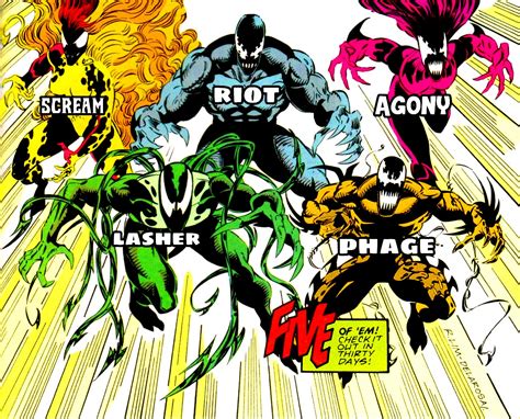 Los Simbiontes The Symbiotes Marvel ~ Animacionbeta