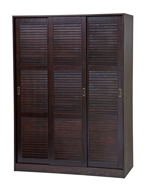 Walmart.com has been visited by 1m+ users in the past month Palace Imports Java 100% Solid Wood 3-Sliding Door ...