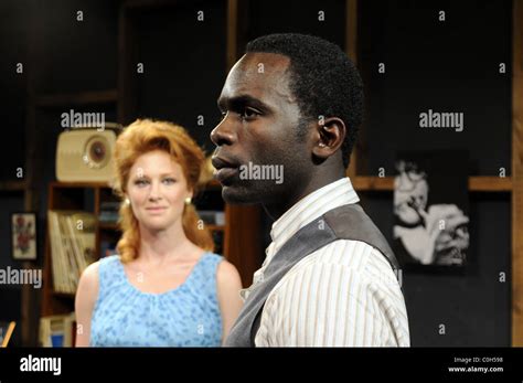 Sally Leonard And Jimmy Akingbola Look Back In Anger Held At The Jermyn Theatre Photocall
