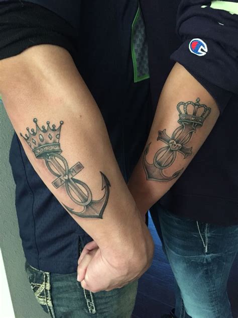 So anchor tattoo for couples have deep meaning of long journey together, when you do an matching anchor tattoo with your couple or love partner, you are making a big statement of having long lasting. You be the anchor that keeps my feet on the ground! I'll ...